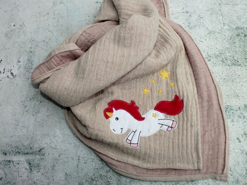 Kleines Einhorn Set - doodle Stickdatei